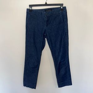 SIZE 24/00P Banana Republic Chambray Hampton Fit Pant